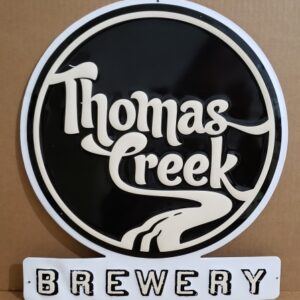 Thomas Creek Brewery Beer Tin Sign