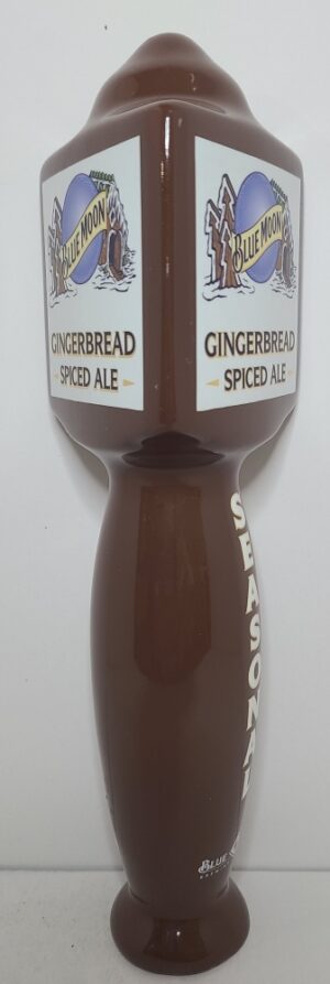 Blue Moon Gingerbread Ale Tap Handle