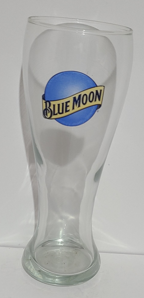Blue Moon Beer Glass