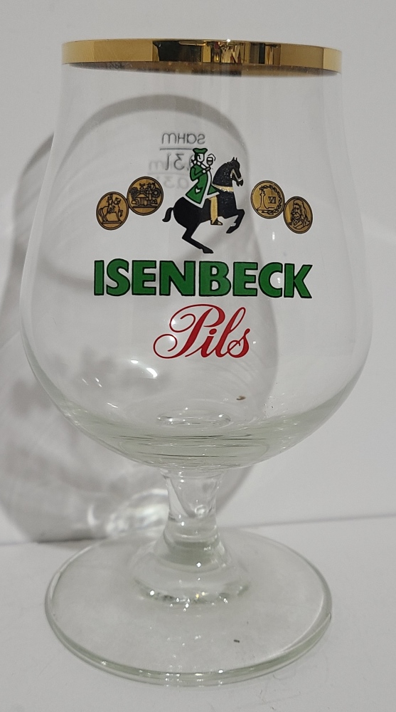 Warsteiner Isenbeck Pils Beer Glass