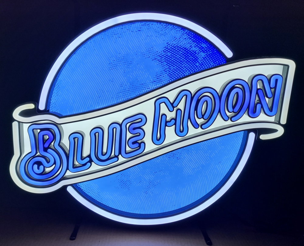 Blue Moon Beer LED Sign [object object] Home bluemoonled2021