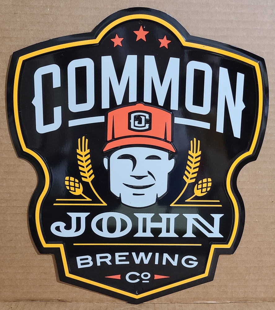 Common John Brewing Co Tin Sign