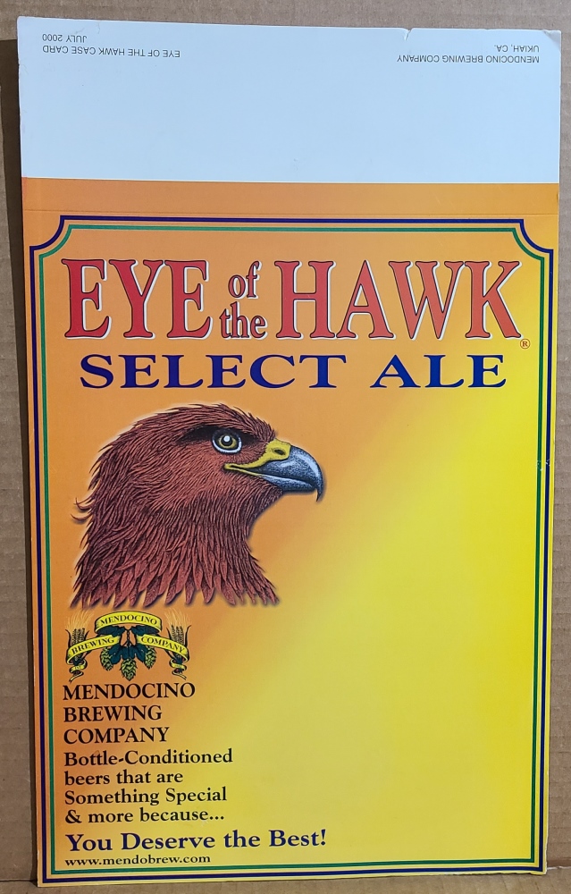 Eye Of The Hawk Ale Sign [object object] Home eyeofthehawkselectalecardboardsign