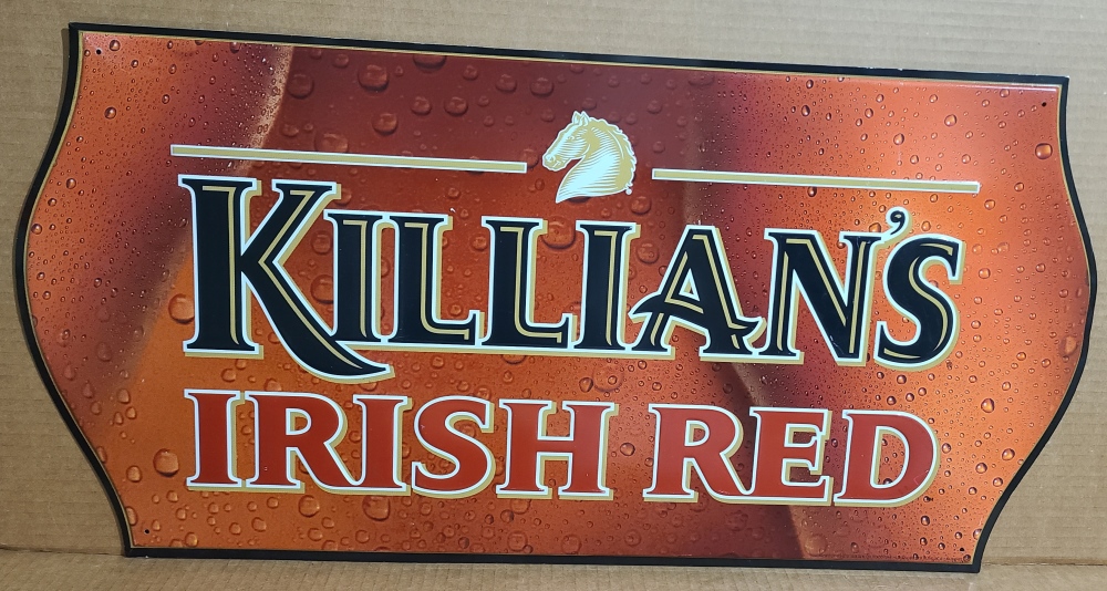 Killians Irish Red Beer Tin Sign