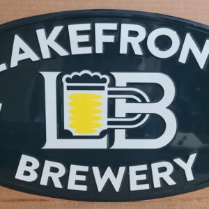 Lakefront Brewery Tin Sign