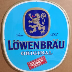 Lowenbrau Beer Tin Sign