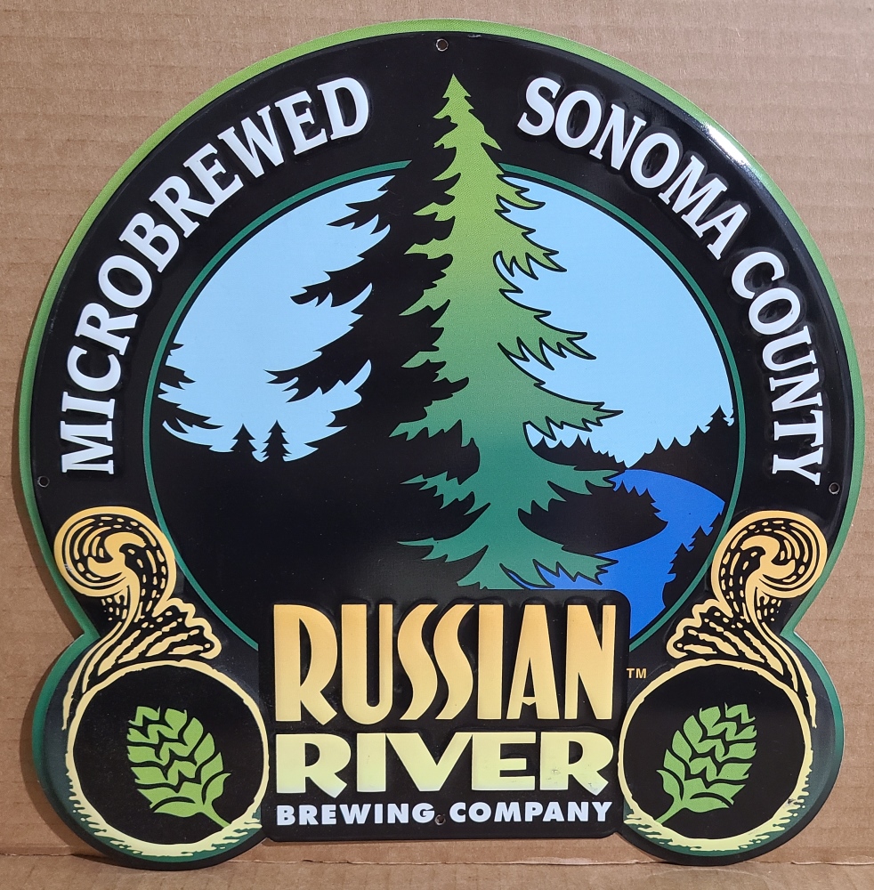 Russian River Brewing Company Tin Sign [object object] Home russianriverbrewingcompanytin