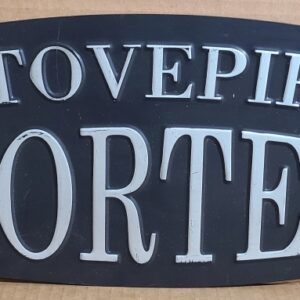 Otter Creek Stovepipe Porter Tin Sign