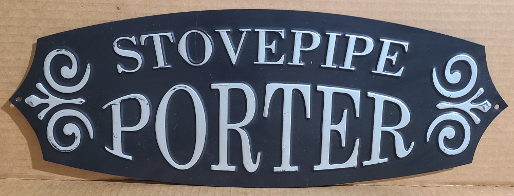 Otter Creek Stovepipe Porter Tin Sign