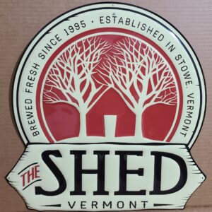 The Shed Brewery Tin Sign