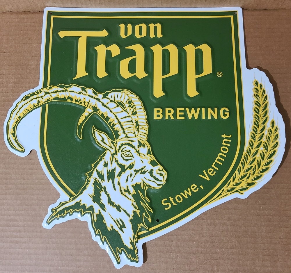 Von Trapp Brewing Tin Sign [object object] Home vontrappbrewingtin