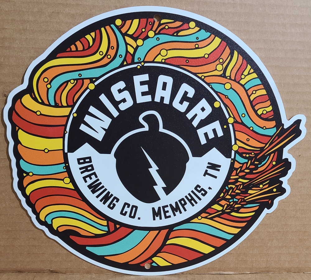 Wiseacre Brewing Co Tin Sign [object object] Home wiseacrebrewingcotin