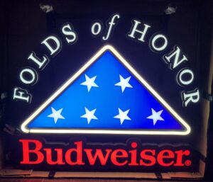 Budweiser Beer Folds of Honor LED Sign budweiser beer folds of honor led sign Budweiser Beer Folds of Honor LED Sign budweiserfoldsofhonorled2024 300x257