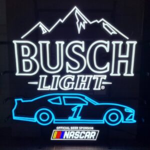 Busch Light Beer NASCAR LED Sign