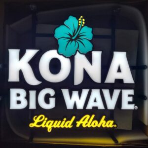 Kona Big Wave Beer LED Sign