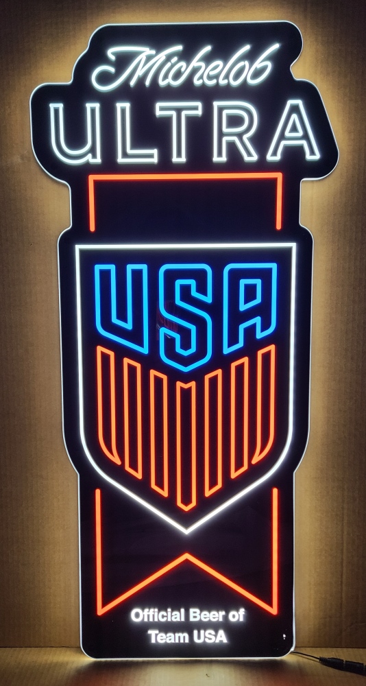 Michelob Ultra Beer Soccer LED Sign