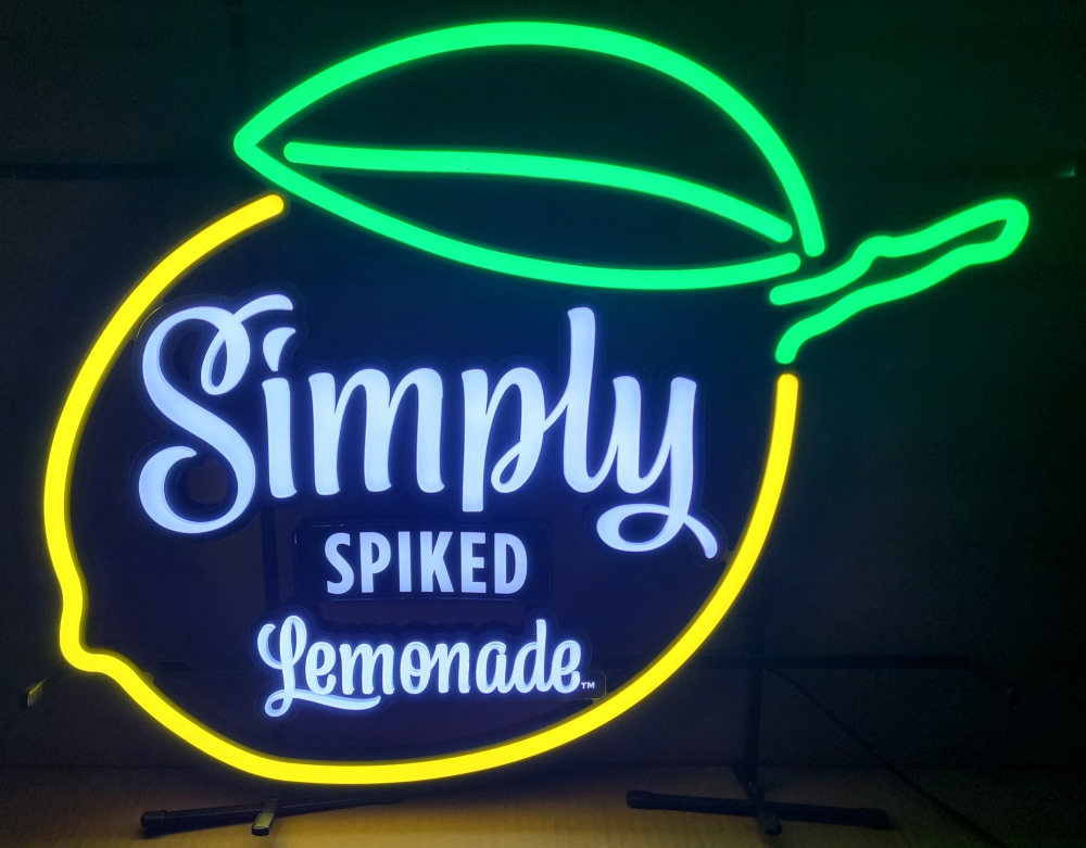 Simply Spiked Lemonade LED Sign