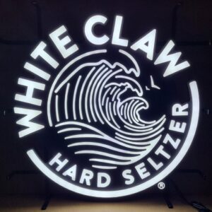 White Claw Hard Seltzer LED Sign