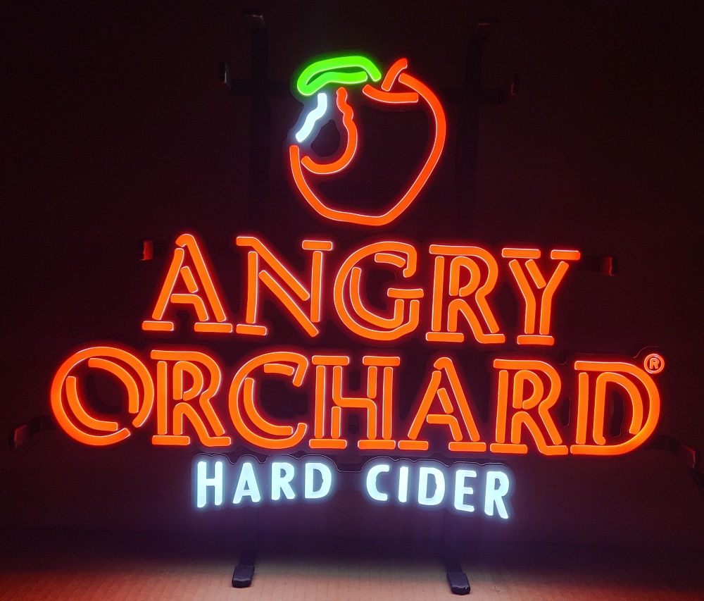 Angry Orchard Hard Cider LED Sign [object object] Home angryorchardhardciderled2023