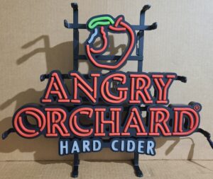 Angry Orchard Hard Cider LED Sign angry orchard hard cider led sign Angry Orchard Hard Cider LED Sign angryorchardhardciderled2023off 300x253