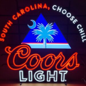Coors Light Beer South Carolina LED Sign