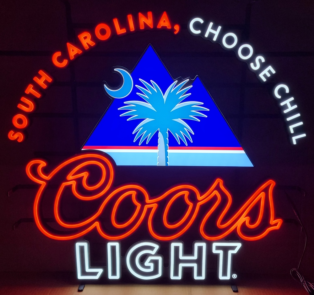 Coors Light Beer South Carolina LED Sign [object object] Home coorslightscchoosechillled2024