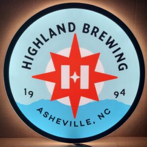 Highland Brewing Beer LED Sign