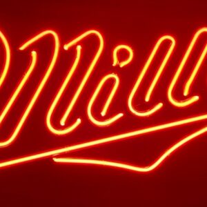 Miller High Life Beer Neon Sign Tube