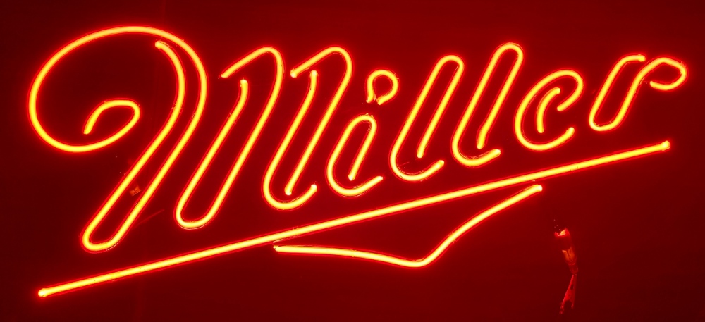 Miller High Life Beer Neon Sign Tube