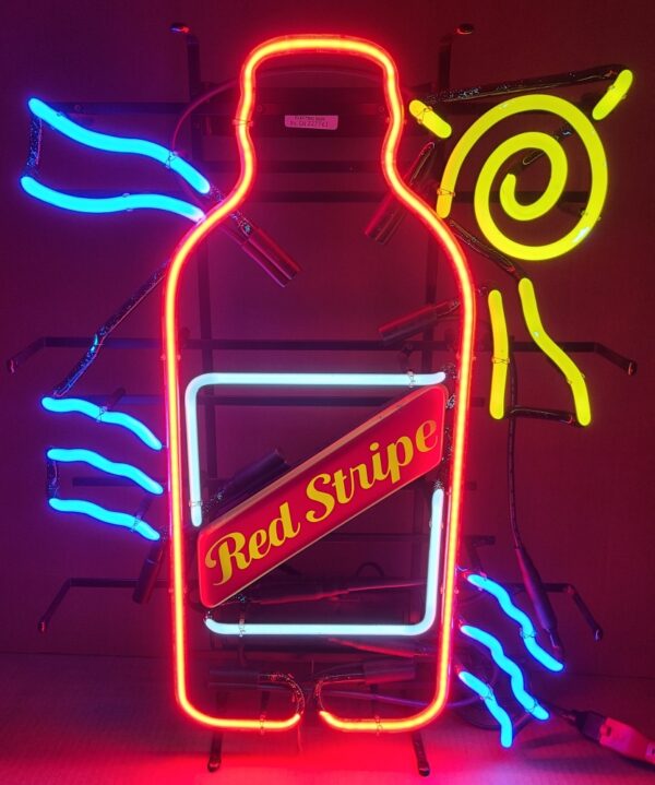 Red Stripe Beer Neon Sign