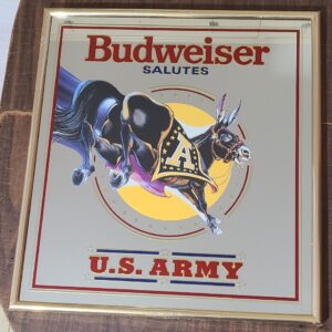 Budweiser Beer Army Mirror