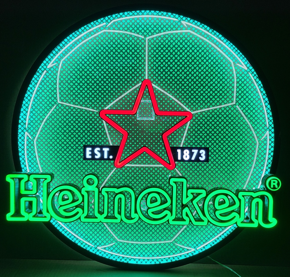 Heineken Beer Soccer LED Sign