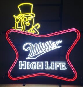 Miller High Life Beer Mr Peanut LED Sign miller high life beer mr peanut led sign Miller High Life Beer Mr Peanut LED Sign millerhighlifemrpeanutled2023 286x300