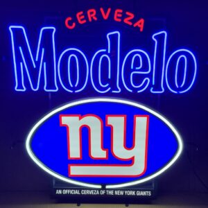 Modelo Cerveza NFL NY Giants LED Sign