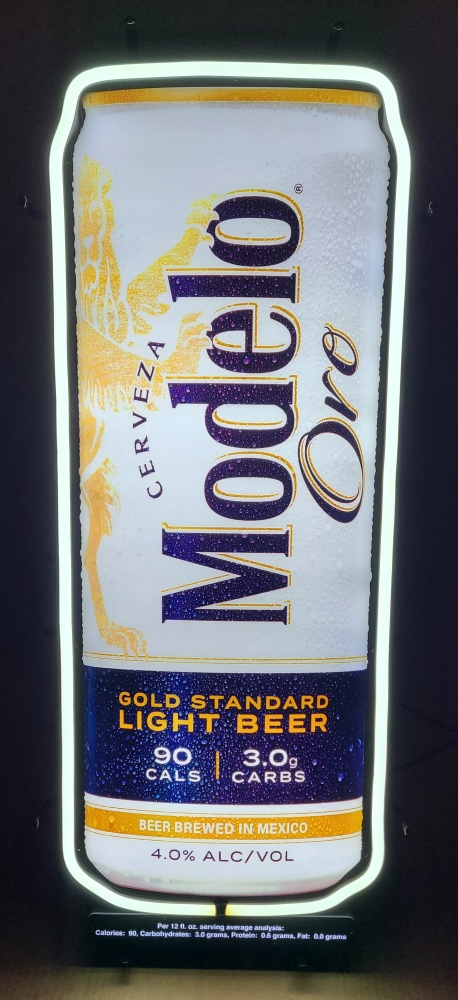 Modelo Oro Cerveza LED Sign