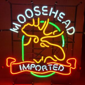 Moosehead Imported Beer Neon Sign