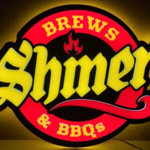 Shiner Beer Brews BBQ LED Sign