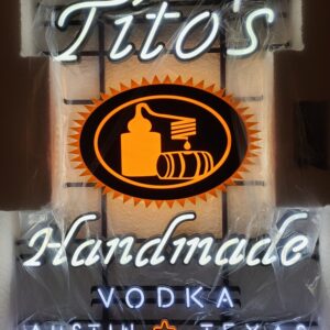 Titos Handmade Vodka LED Sign