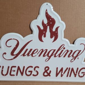 Yuengling Lager Wings Tin Sign