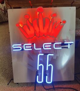 Budweiser Select Beer Neon Sign Tube budweiser select beer neon sign panel Budweiser Select Beer Neon Sign Panel budselect552010 265x300