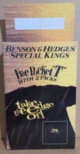 Benson Hedges Cigarettes T-Shirt benson hedges cigarettes t-shirt Benson Hedges Cigarettes T-Shirt bensonhedgesspecialkingstaketheedgeofftshirt1992 156x300