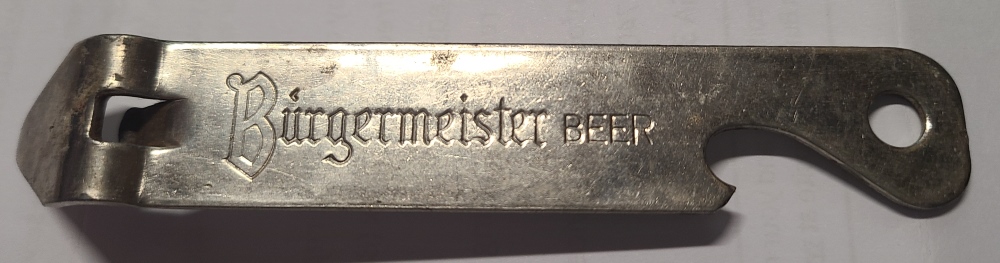 Burgermeister Beer Opener