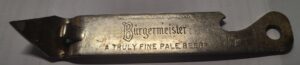 Burgermeister Beer Opener burgermeister beer opener Burgermeister Beer Opener burgermeisterbeeropenerrear 300x65