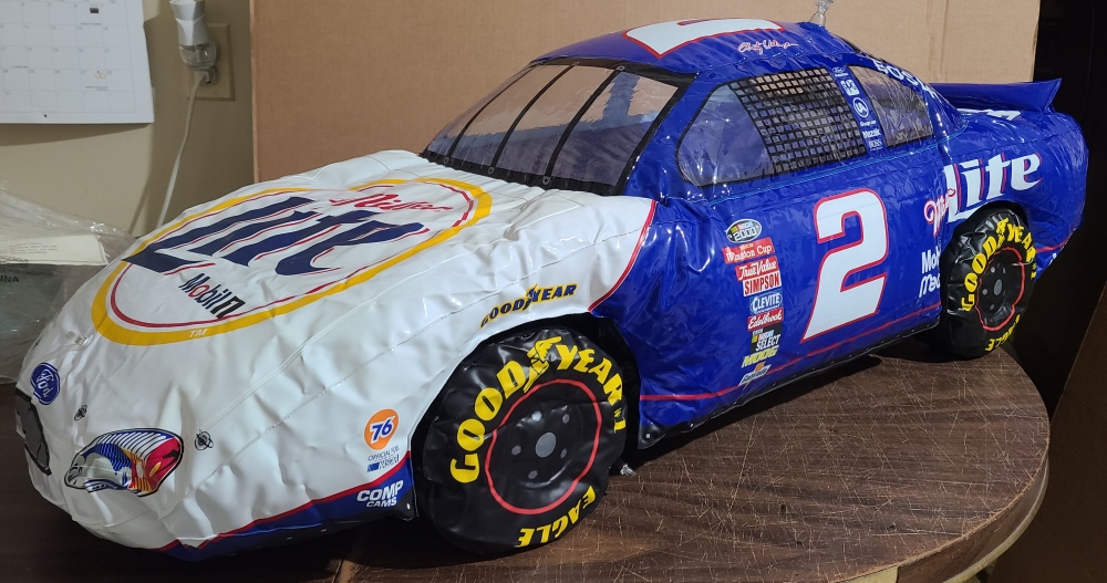 Lite Beer NASCAR Inflatable [object object] Home literustywallacecarinflatable2001