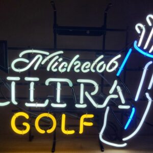 Michelob Ultra Beer Golf Neon Sign