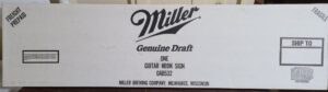 Miller Genuine Draft Beer Guitar Neon Sign miller genuine draft beer guitar neon sign Miller Genuine Draft Beer Guitar Neon Sign millergenuinedraftguitar1994box 300x84