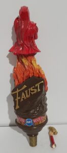 Faust Beer Tap Handle faust beer tap handle Faust Beer Tap Handle faust1885tapdamagedrear 132x300