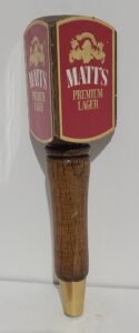 Matts Premium Lager Tap Handle matts premium lager tap handle Matts Premium Lager Tap Handle mattspremiumlagertapnofinial 125x300