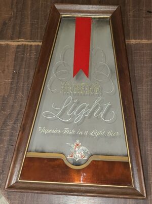 Michelob Light Beer Mirror