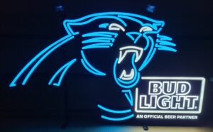 Bud Light Beer NFL Panthers LED Sign bud light beer nfl panthers led sign Bud Light Beer NFL Panthers LED Sign budlightnflpanthersled2024 300x186